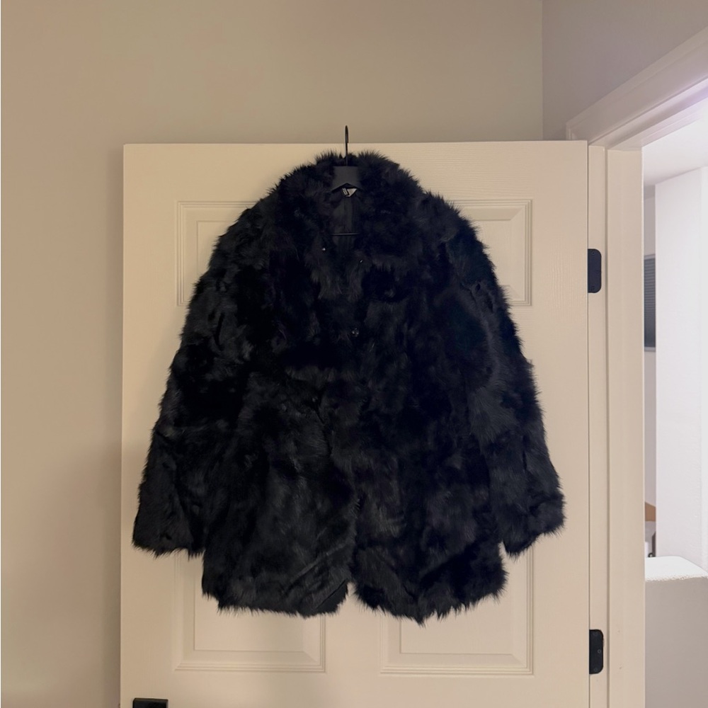 Faux Fur Coat